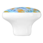 Daisies and Lace Keramikknauf (Seitenansicht)