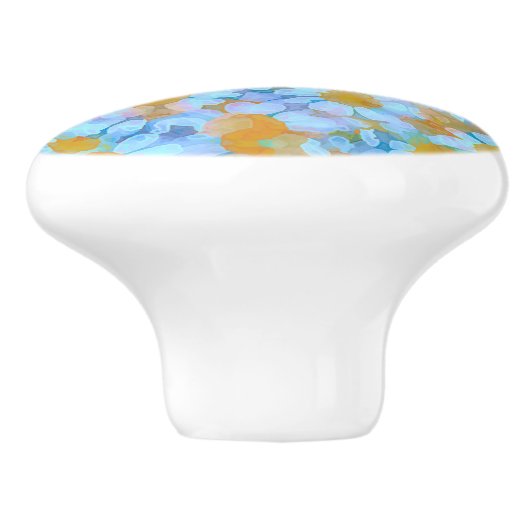 Daisies and Lace Keramikknauf (Seitenansicht)