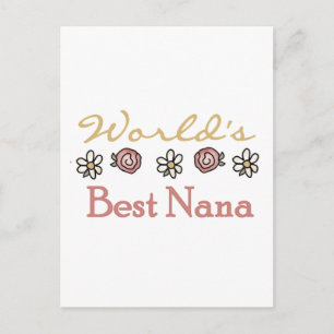 Daisies and Rose Weltbeste Nana Tshirts Postkarte