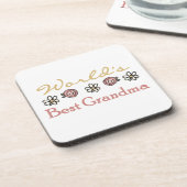 Daisies and Rose Weltbeste Oma-Geschenke Untersetzer (Linke Seite)