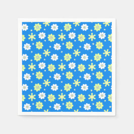 Daisies and Stars Serviette