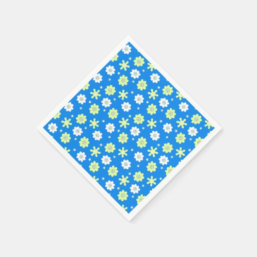 Daisies and Stars Serviette (Ecke)