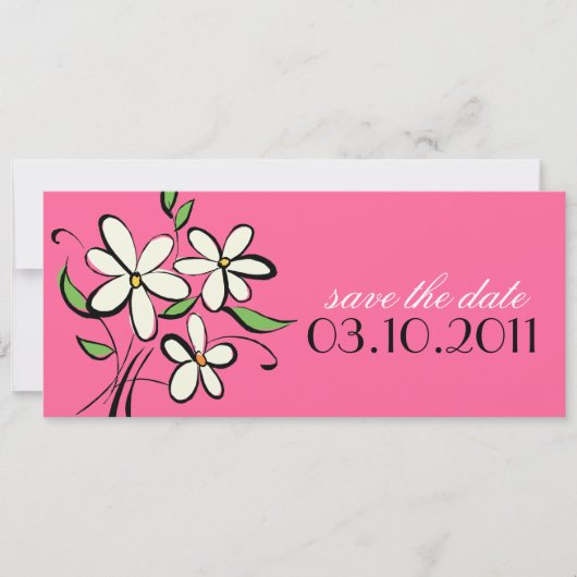 Daisies Ankündigung Datum freihalten (Vorderseite)