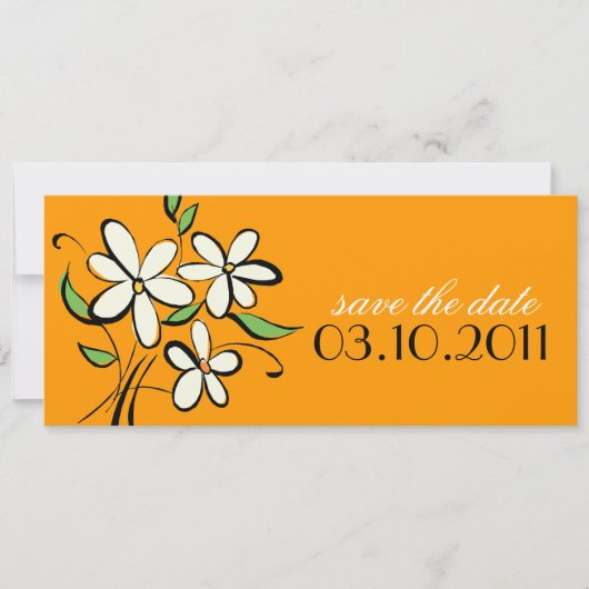 Daisies Ankündigung Datum freihalten (Vorderseite)