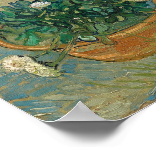 Daisies, Arles | Vincent van Gogh Poster (Ecke)