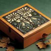 Daisies Art Deco Florale Wand Deco, Deco dekoriert Fliese