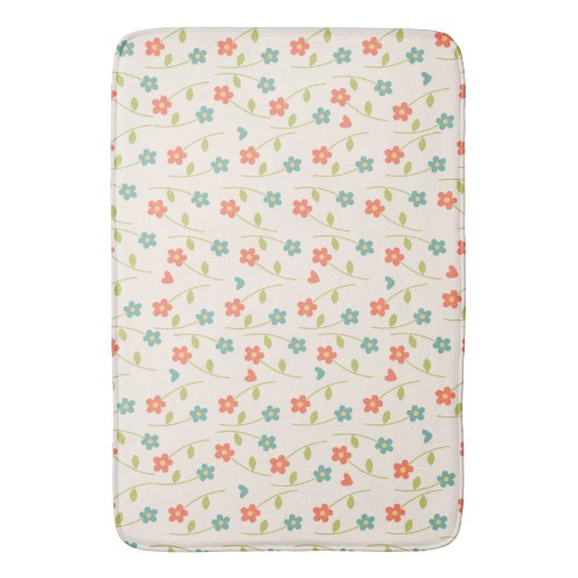 Daisies Badematte (Vorderseite Vertikal)