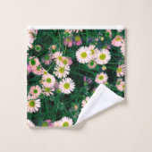 Daisies Badhandtuch Set (Waschlappen)