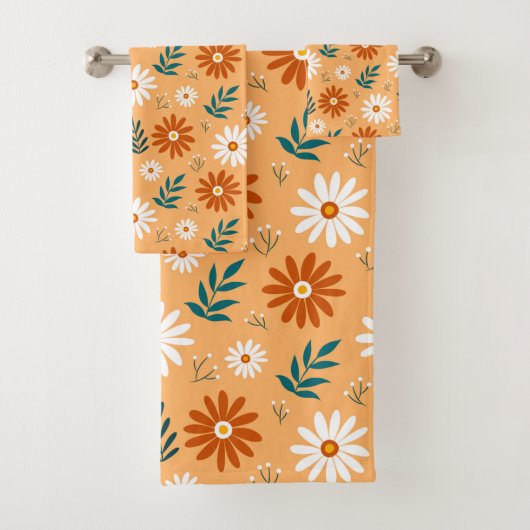 Daisies Bath Handtuch Set (Insitu)