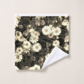 Daisies Bath Handtuch Set (Waschlappen)