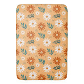Daisies Bath Mat Badematte (Vorderseite Vertikal)