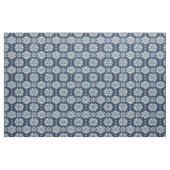 Daisies Blue White Pattern Stoff (Fat Quarter (45,7 x 55,9 cm))