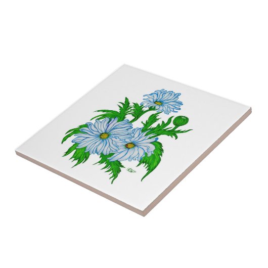 Daisies Blume Fliese (Seite)