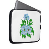 Daisies Blume Laptopschutzhülle (Vorne Rechts)