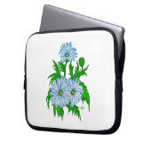 Daisies Blume Laptopschutzhülle (Vorderseite Links)