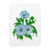 Daisies Blume Magnet (Vertikal)