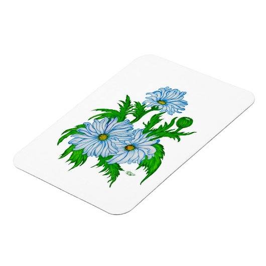 Daisies Blume Magnet (Linke Seite)