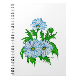 Daisies Blume Notizblock