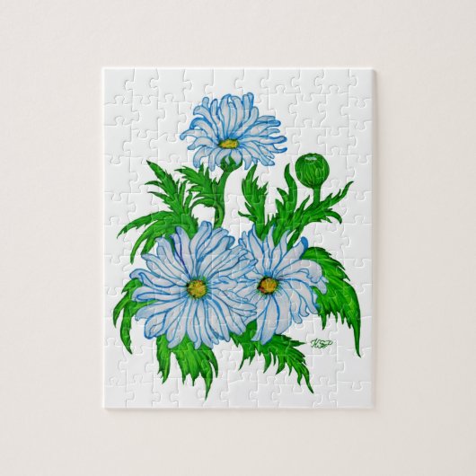Daisies Blume Puzzle (Vertikal)
