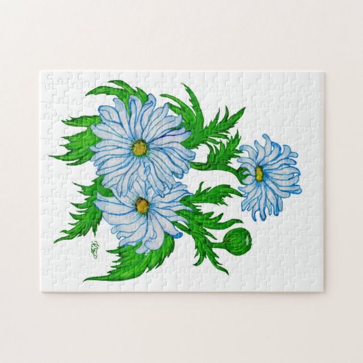 Daisies Blume Puzzle (Horizontal)