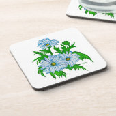 Daisies Blume Untersetzer (Linke Seite)