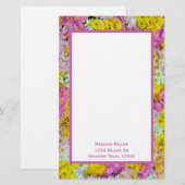Daisies Briefpapier (Vorne/Hinten)