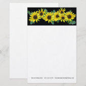 Daisies Briefpapier (Vorne/Hinten)