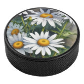 Daisies Bunch Blume Elegante Wasserfarbe Eishockey Puck (3/4)