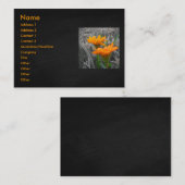 Daisies Business Card Visitenkarte (Vorne/Hinten)