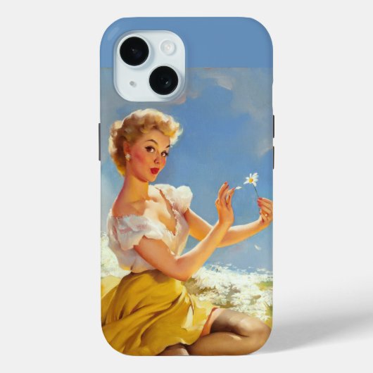 Daisies Button up Case-Mate iPhone Hülle (Rückseite)
