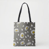Daisies chic pattern tasche (Vorderseite)