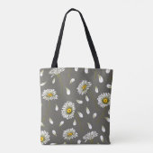 Daisies chic pattern tasche (Rückseite)