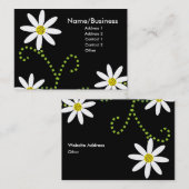 Daisies Chubby Business Card Visitenkarte (Vorne/Hinten)