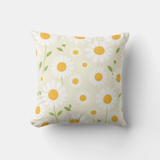 Daisies Cushion Kissen (Vorderseite)