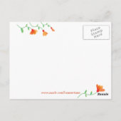 Daisies Daisy zum Geburtstag Postkarte (Rückseite)