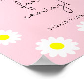 Daisies \ Danke für das Kommen Poster (Ecke)