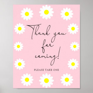 Daisies \ Danke für das Kommen Poster