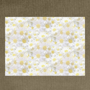 Daisies Decoupage Tissue Paper Seidenpapier