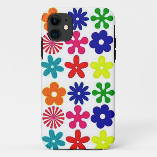 Daisies der 1970er Jahre Case-Mate iPhone Hülle (Rückseite)