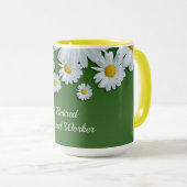 Daisies Design, Rentner Sozialarbeiter Tasse (VorderseiteRechts)