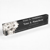 Daisies Desk Namplate Namensplakette