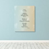 Daisies Dream Poem Leinwanddruck (Insitu (Holzboden))