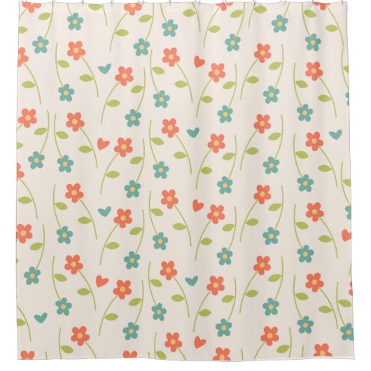 Daisies Duschvorhang (Vorderseite)