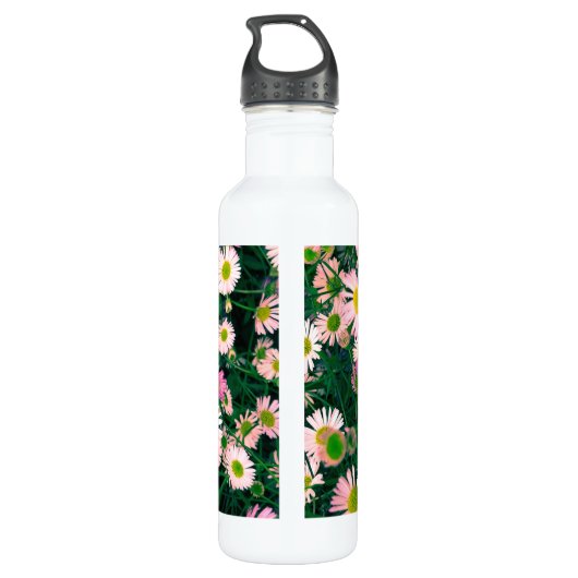 Daisies Edelstahlflasche (Rückseite)