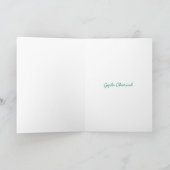 Daisies erhalten Well Card: Personalize: Welsh Gre Karte (Innenseite)