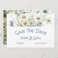 Daisies & Faded Denim Rustic Wedding