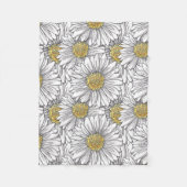 Daisies Fleecedecke (Vorderseite)