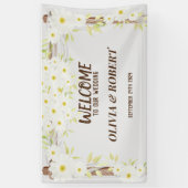 Daisies Floral herzlich willkommen auf unserem Ban Banner (Vertikal)