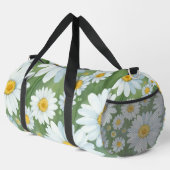 Daisies Floral Pattern Duffle Bag (Rechte Ecke)