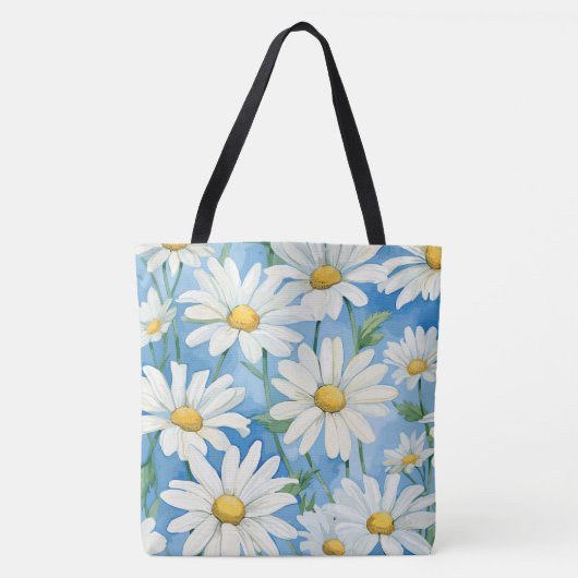 Daisies Floral Tasche (Vorderseite)